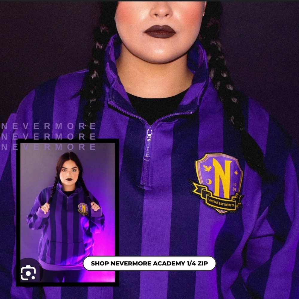 Cakeworthy Wednesday Addams Hoodie